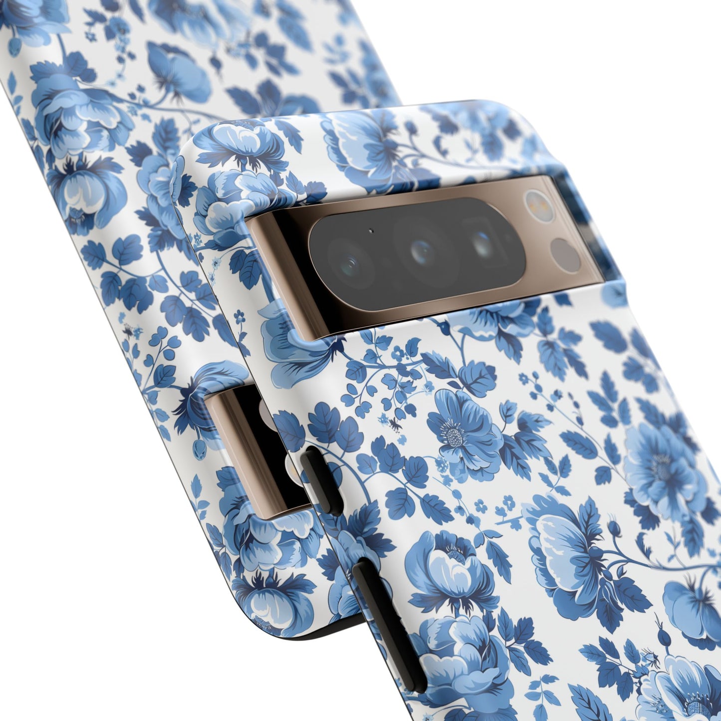 Phone Case - Blue Floral French Cottagecore Tough Case