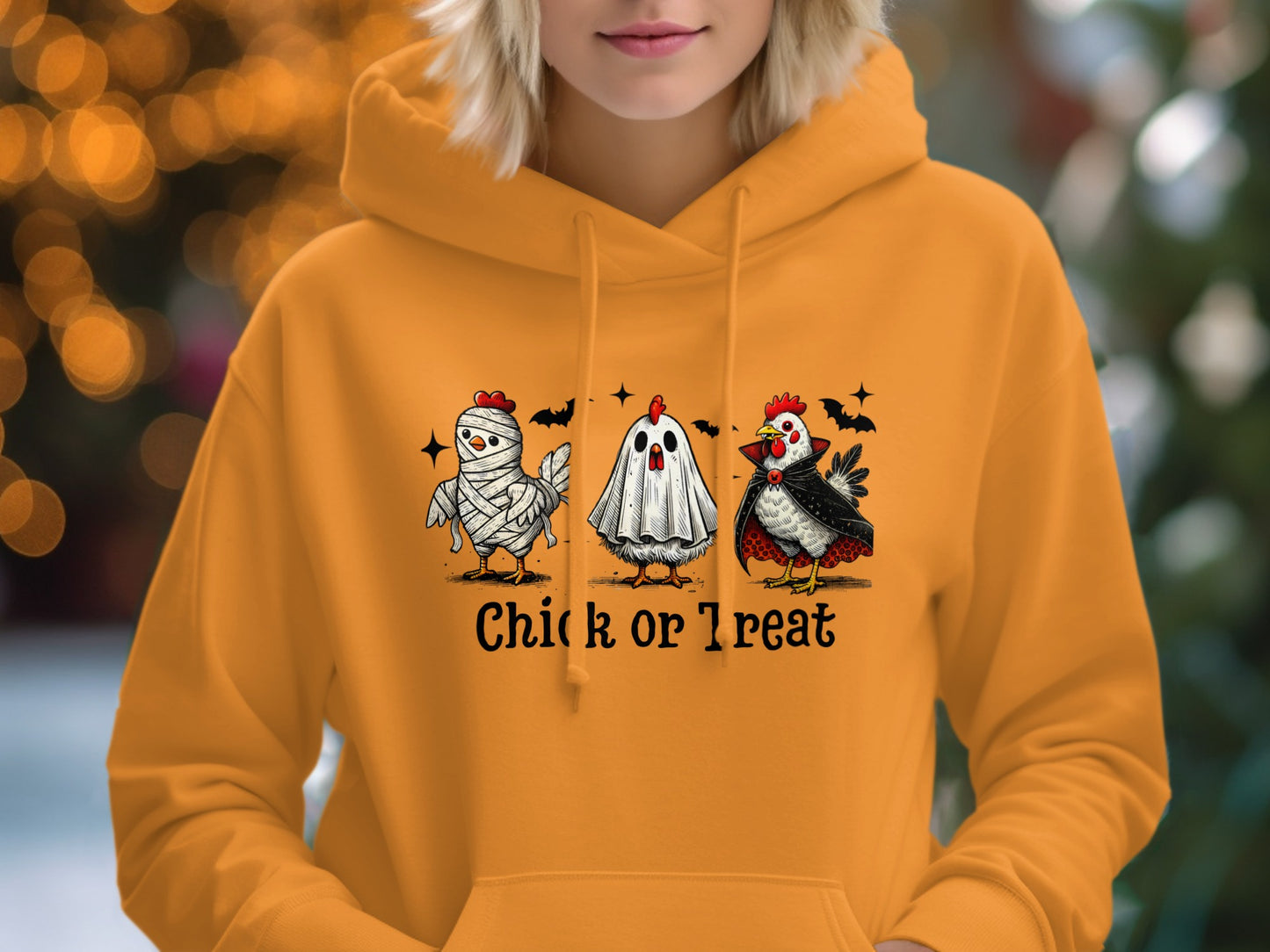Spooky Chick or Treat Halloween Hoodie product