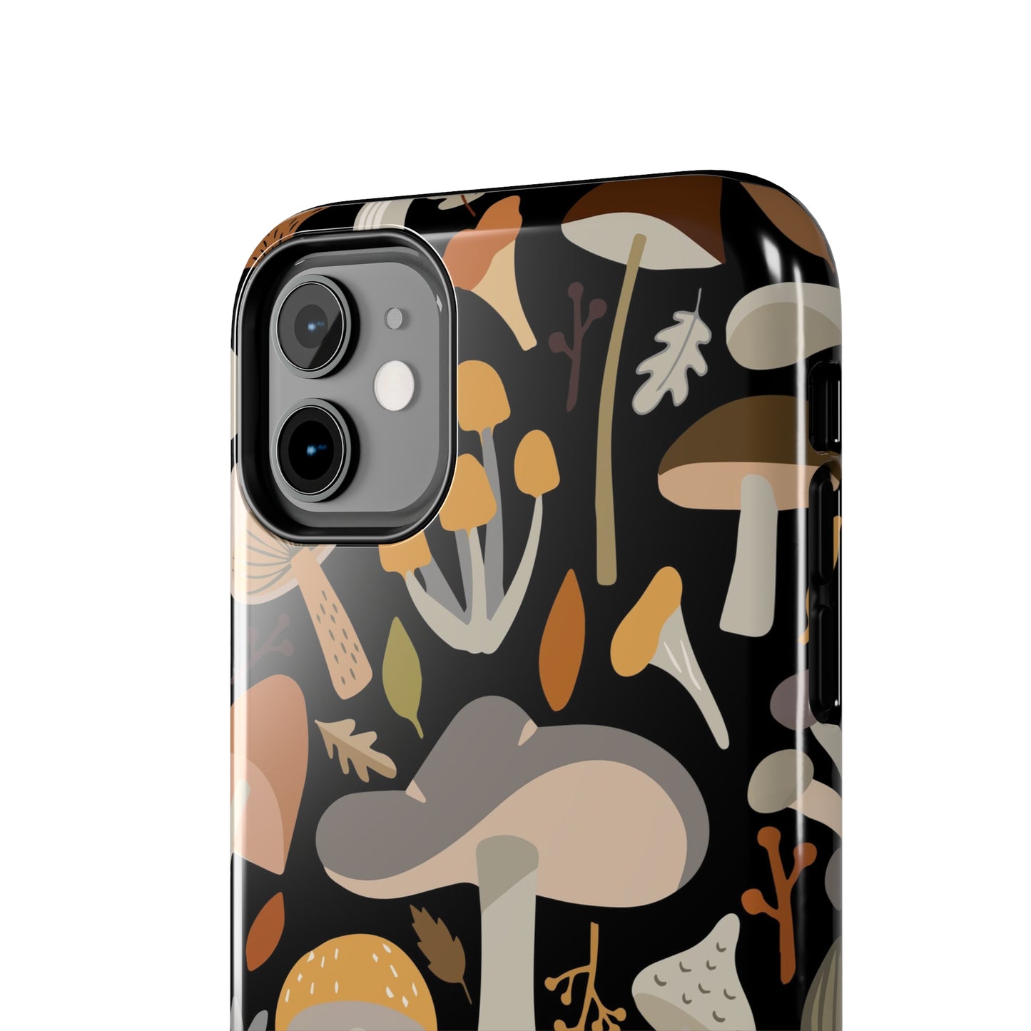 Mushroom Cell Phone Case, Boho Retro Cool Cute Tough Phone Cases
