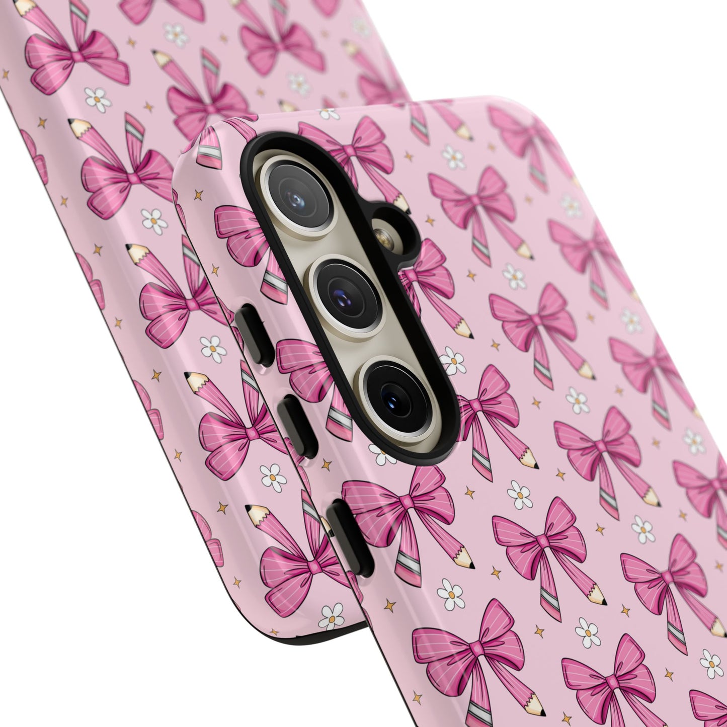 Phone Case - Pink Coquette Bow Tough Case-Girly Phone