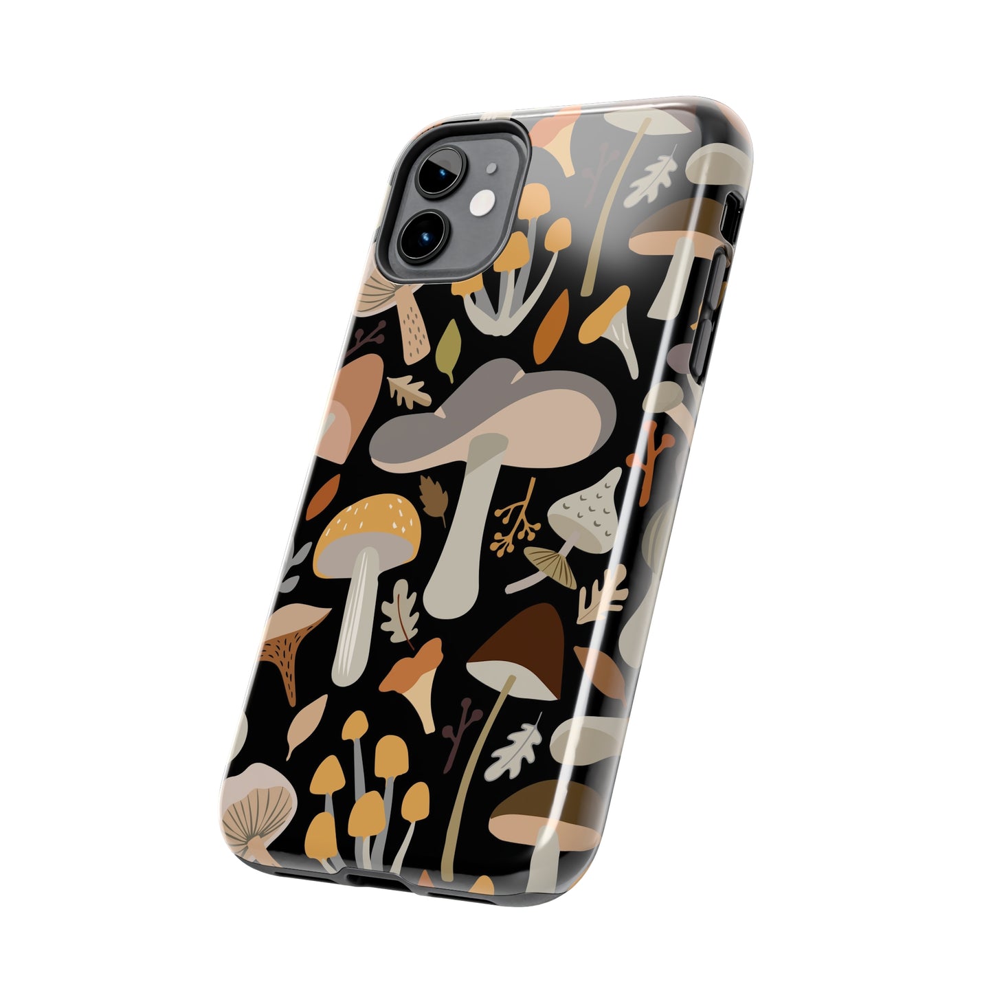 Mushroom Cell Phone Case, Boho Retro Cool Cute Tough Phone Cases