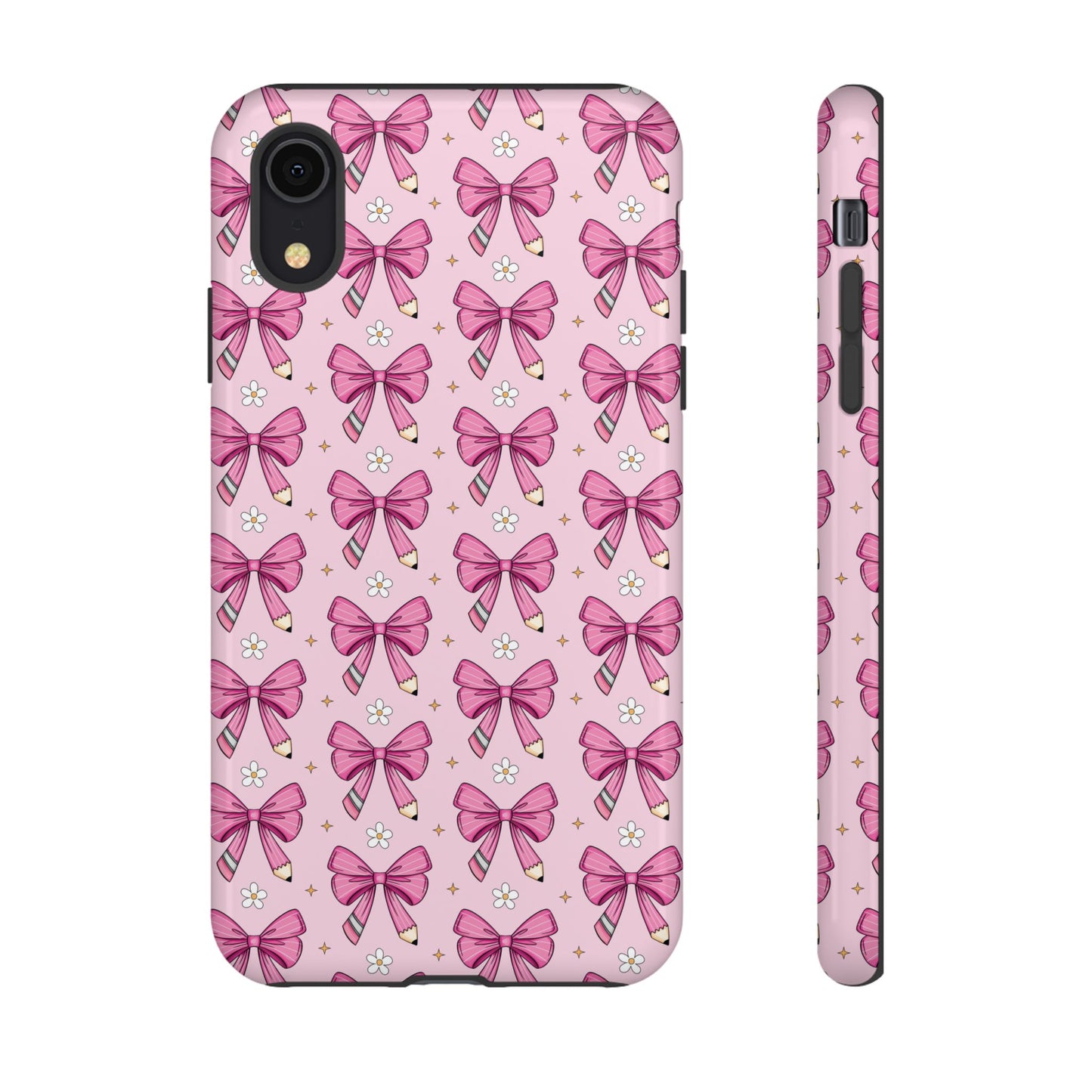 Phone Case - Pink Coquette Bow Tough Case-Girly Phone