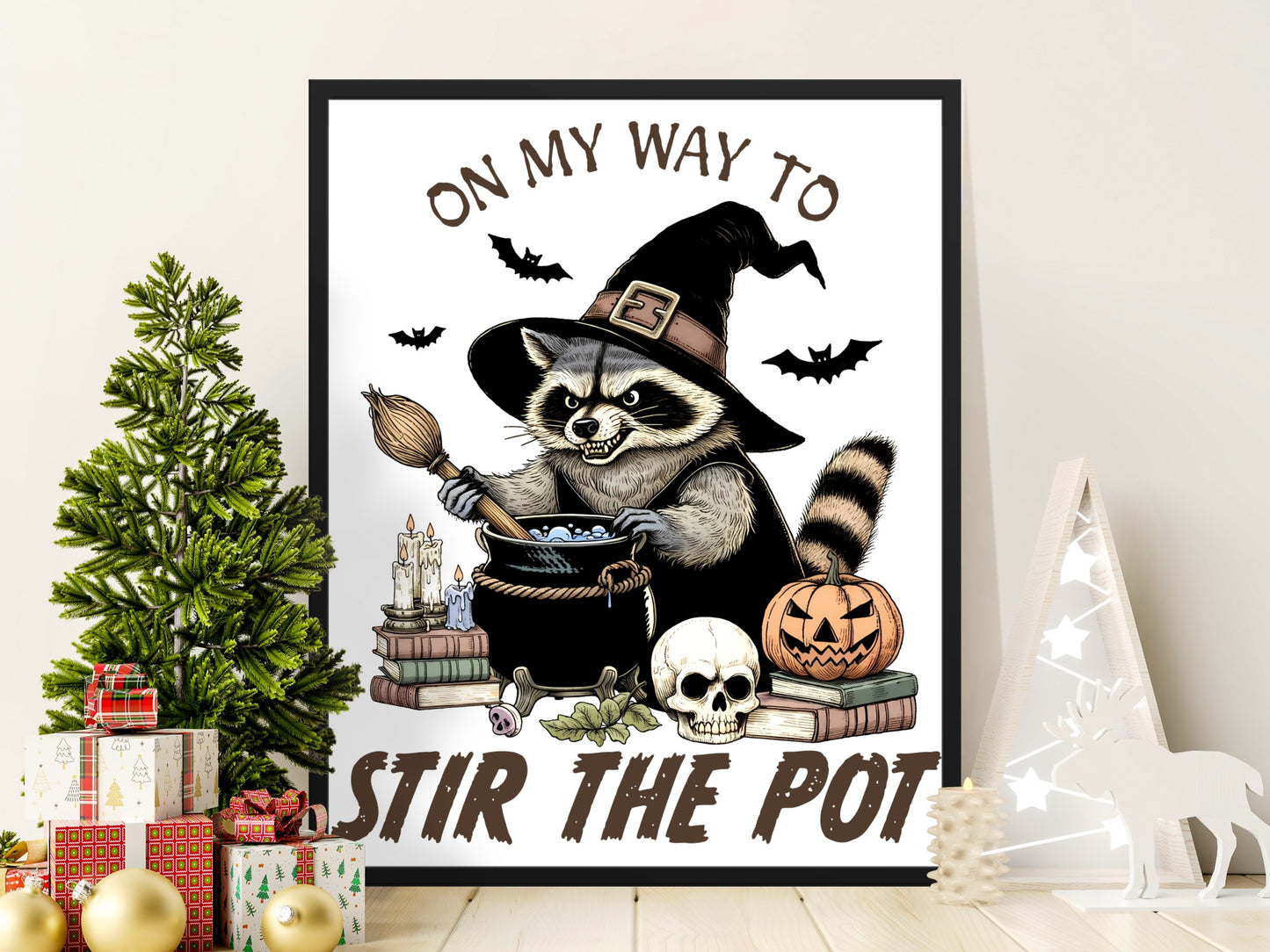 On My Way To Stir The Pot Halloween Decoration product type
