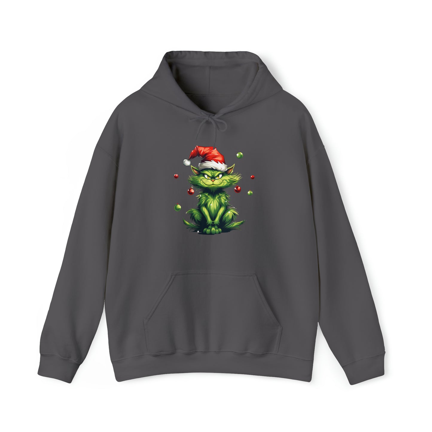 Christmas Cat Hoodie, Funny Cat Hoodie, Cute Pullover For Cat Lovers