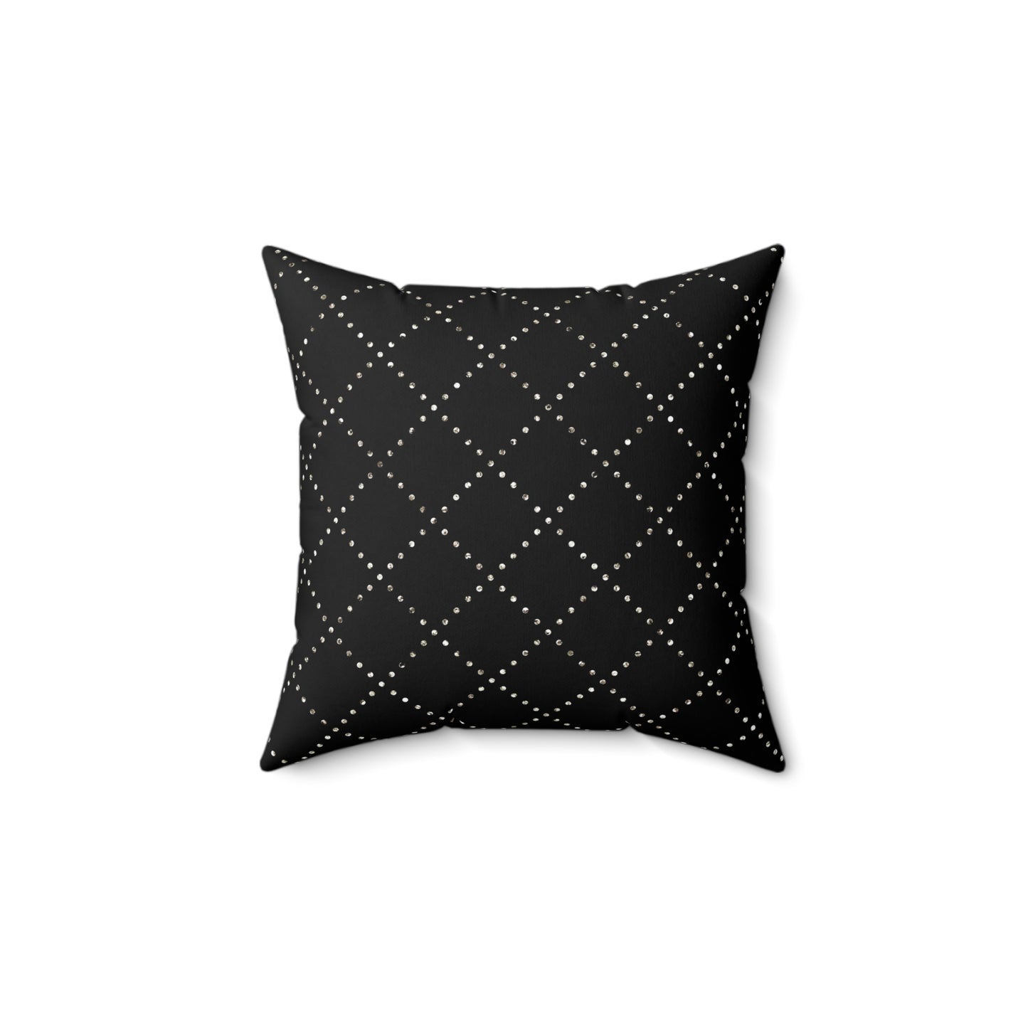 Black and White Square Couch Pillow Decorative Pillow Home Decor