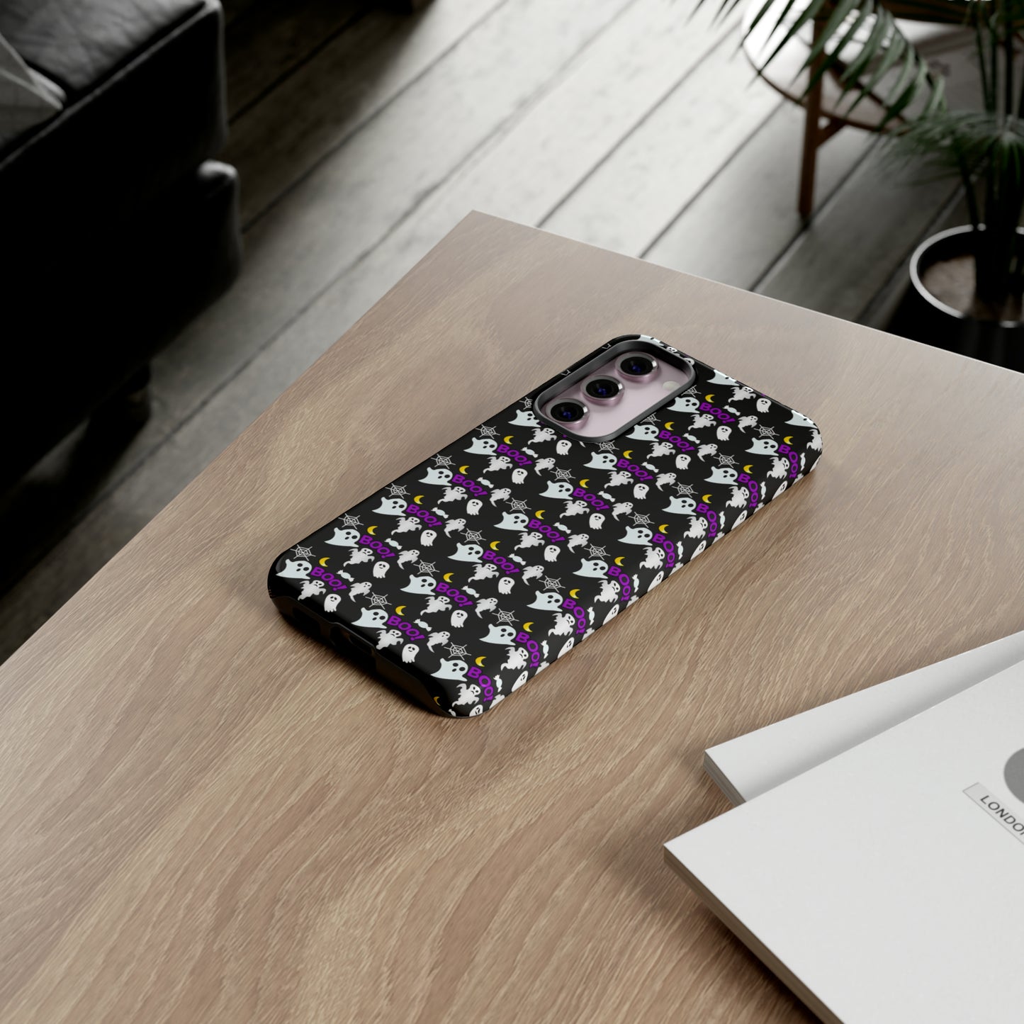Ghost Halloween iPhone Case, Cute Goth Cell Phone Case, Ghost iPhone Case,