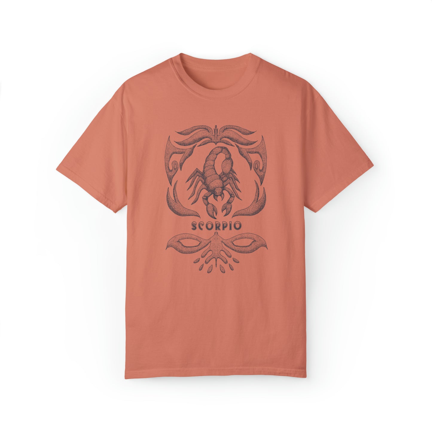 Comfort Colors Scorpio Vintage Shirt, Zodiac T-shirt, Leo Shirt Unisex Garment-Dyed T-shirt