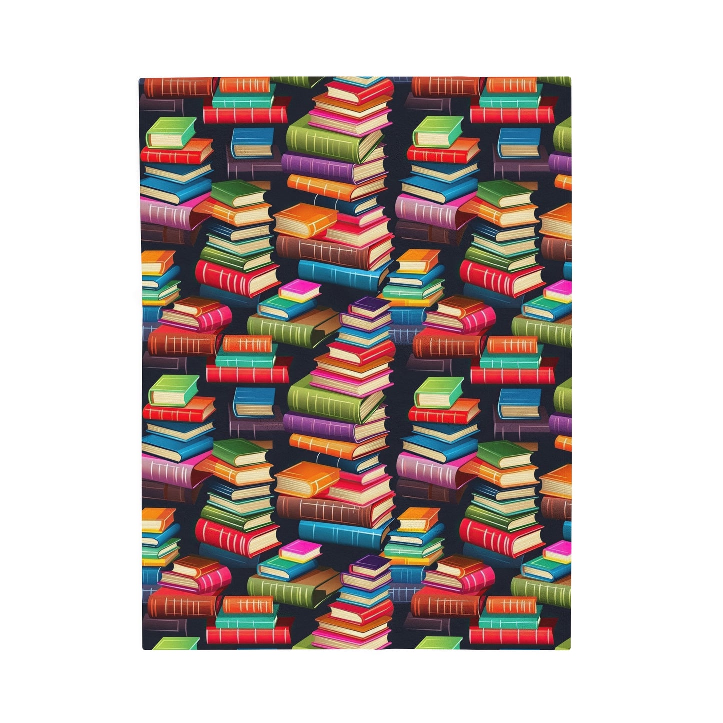 Reading Blanket, Gift for Readers, Book Blanket Warm Cozy Velveteen Plush Blanket