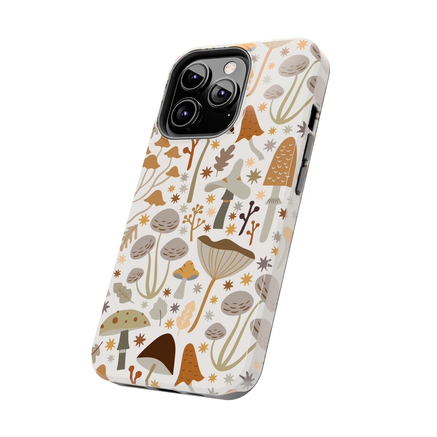 Mushroom Cell Phone Case, Boho Retro Cool Cute Tough Phone Cases
