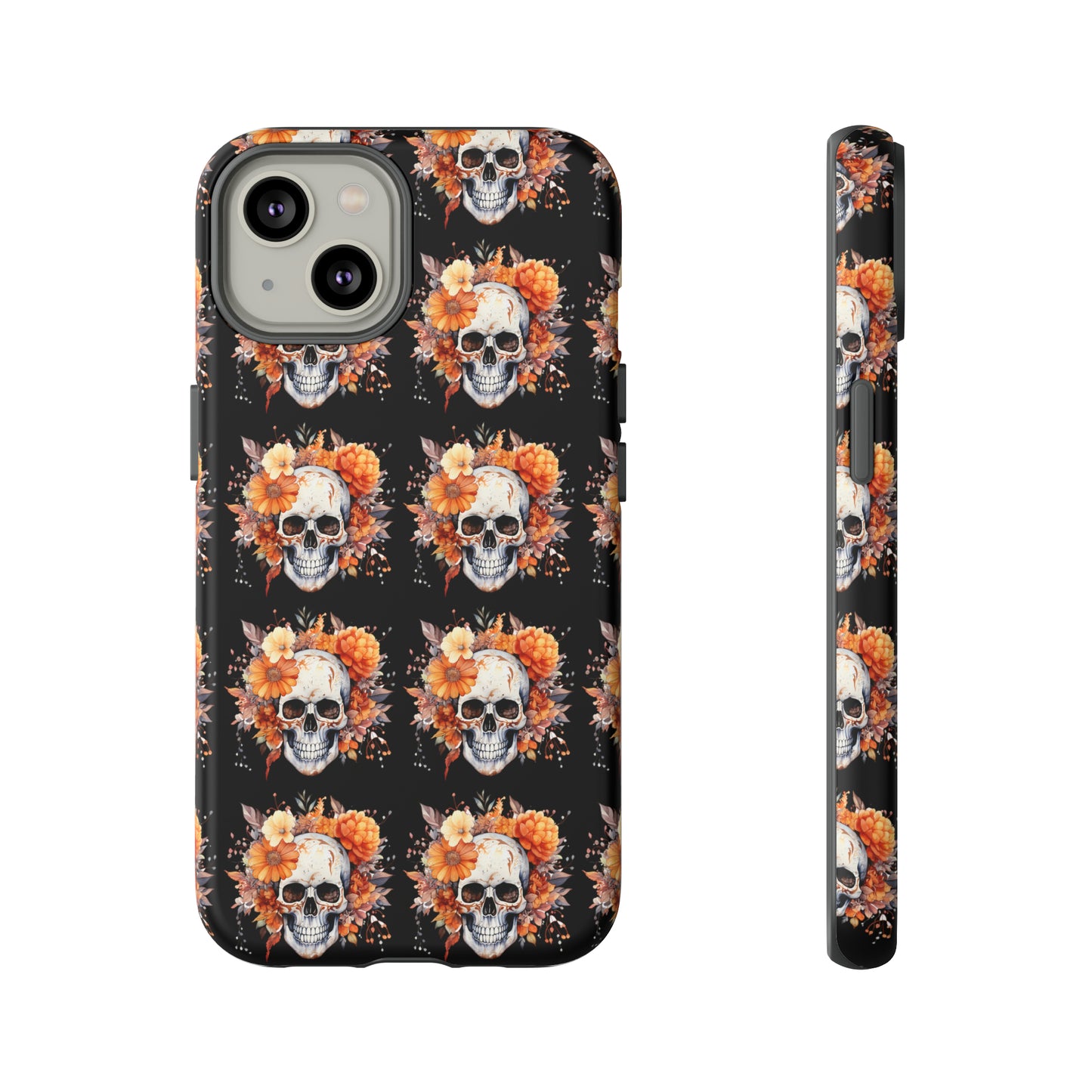 Skeleton iPhone Case, Goth Cell Phone Case, Halloween Skeleton Phone Case,