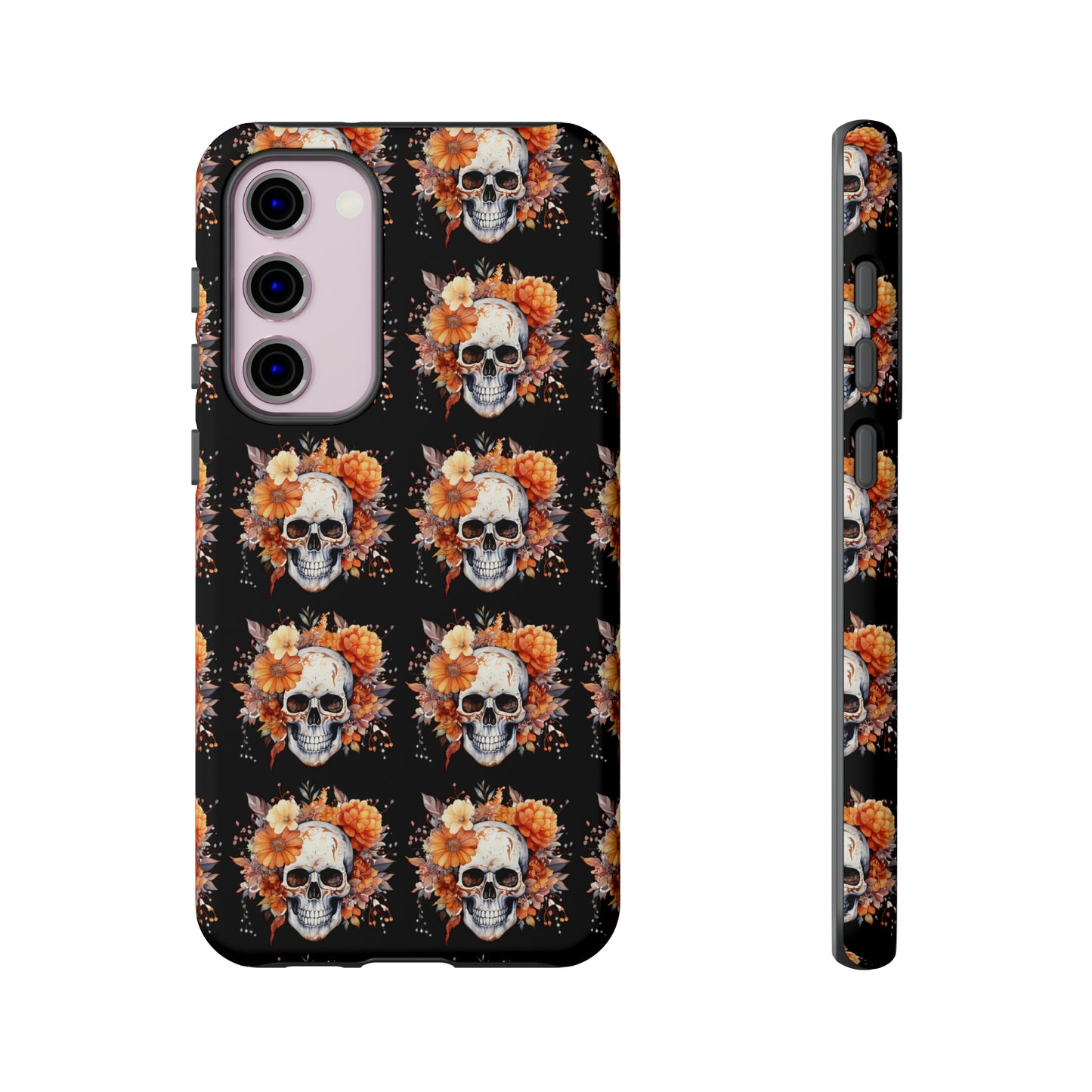 Skeleton iPhone Case, Goth Cell Phone Case, Halloween Skeleton Phone Case,