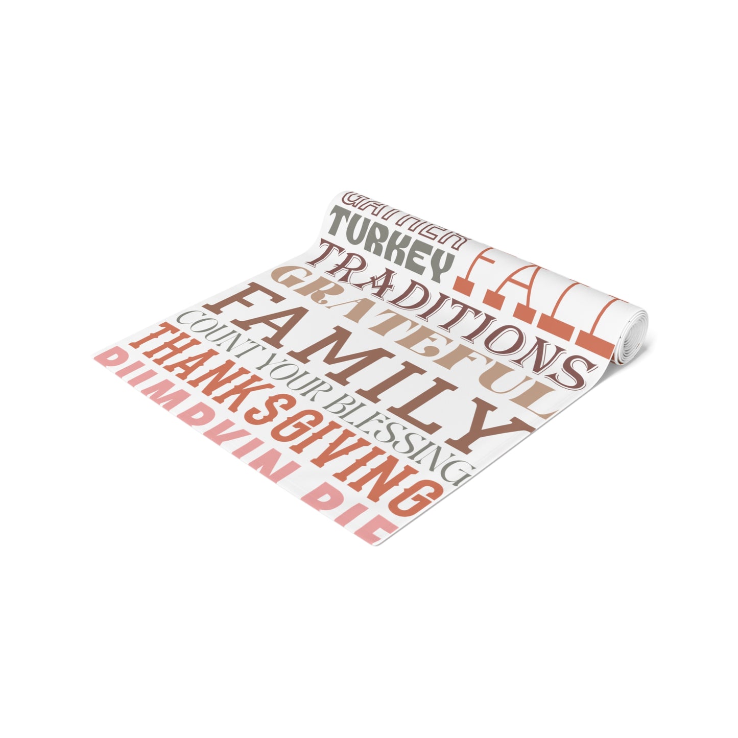 Thanksgiving Table Runner, Elegant Table Decoration Fall Holiday Table Decor