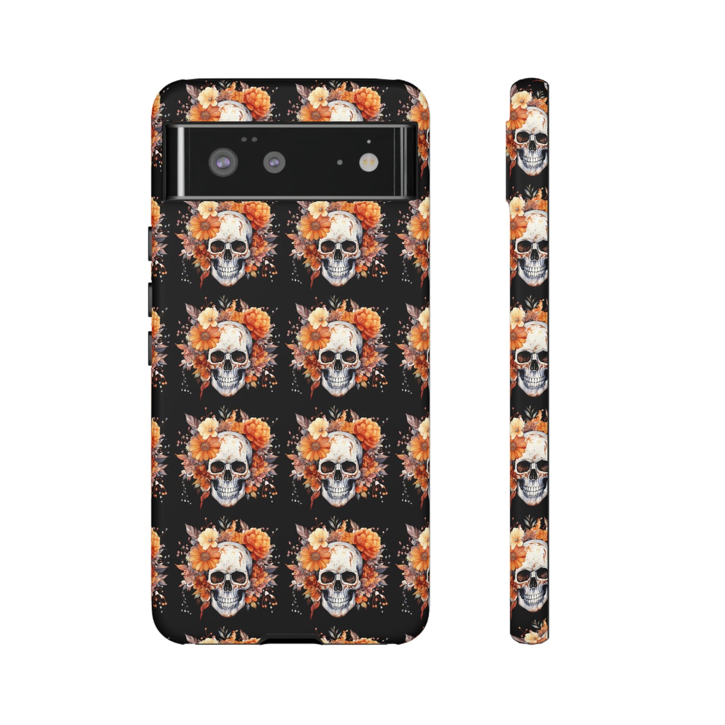 Skeleton iPhone Case, Goth Cell Phone Case, Halloween Skeleton Phone Case,