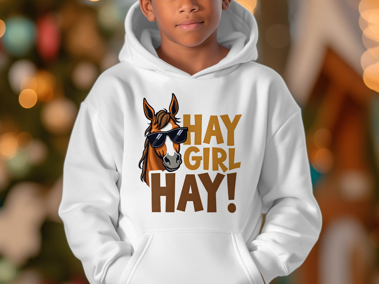 Hay Girl Hay Horse Hoodie product type