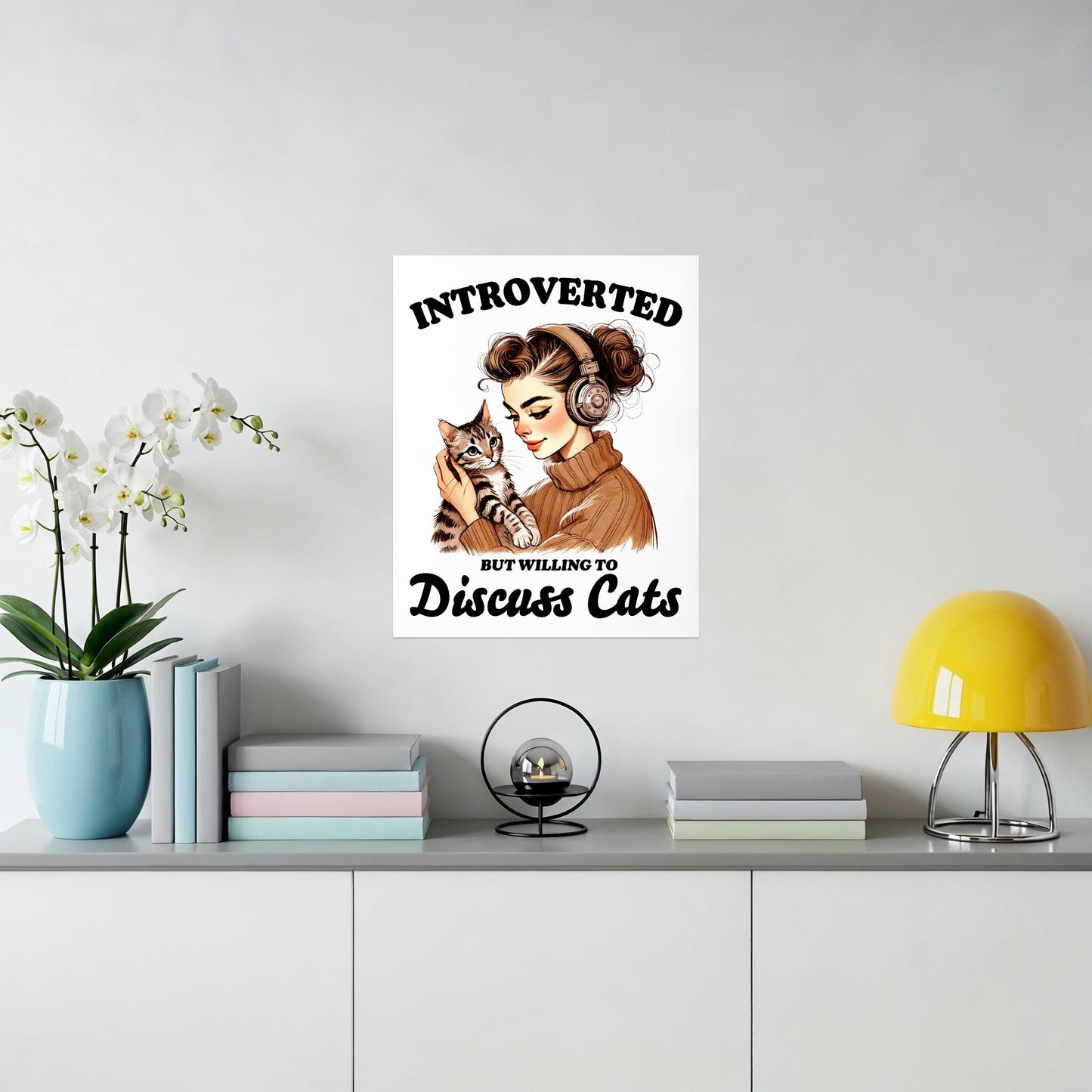 Introverted but Willing to Discuss Cats product type
