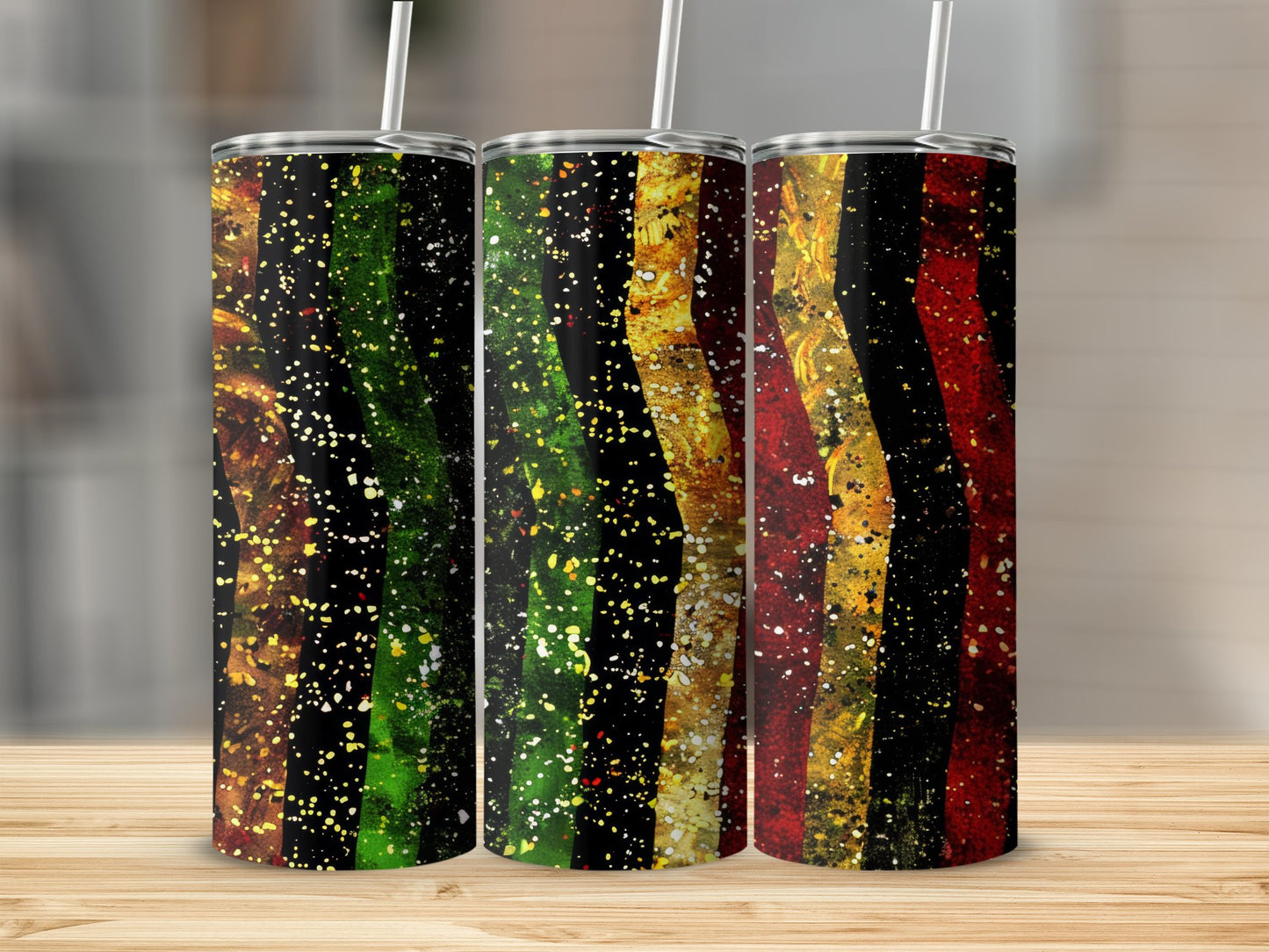 Colorful Abstract Design Insulated Tumbler product type