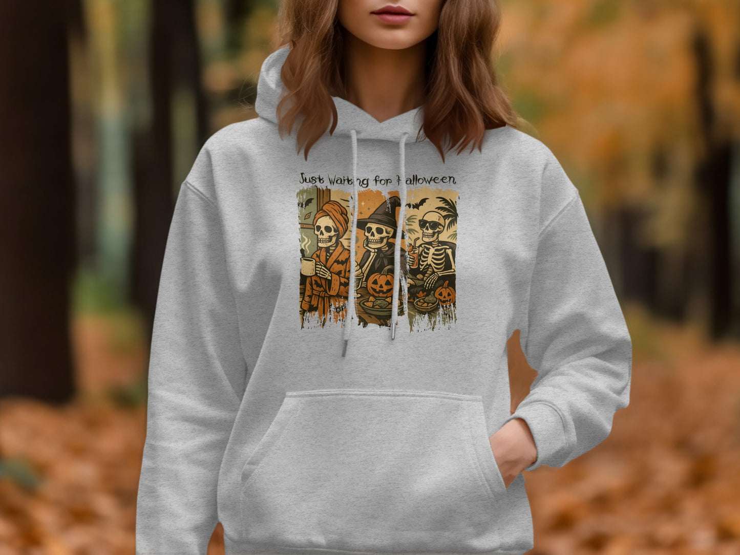 Just Waiting For A Halloween Hoodie product type