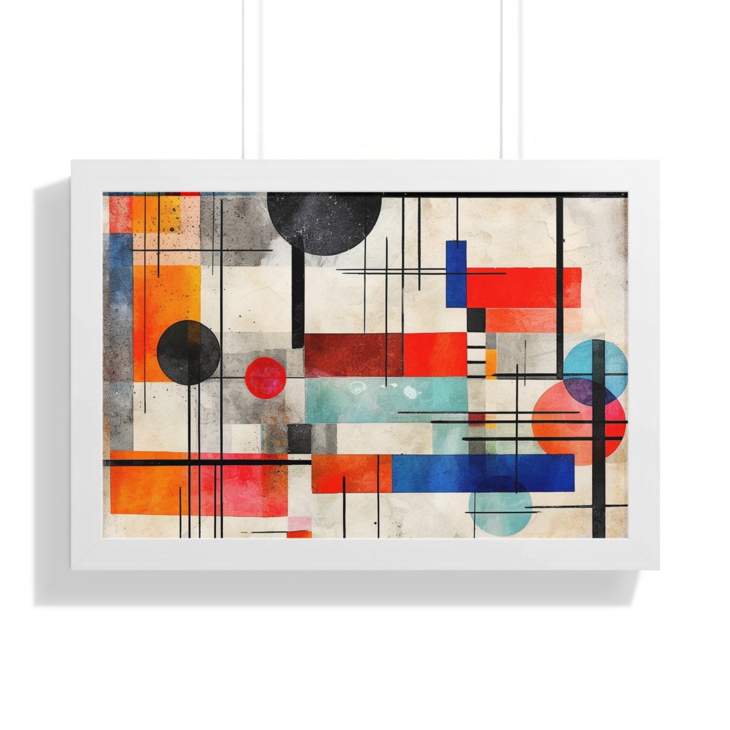Abstract Geometric Pattern Modern Wall Art product