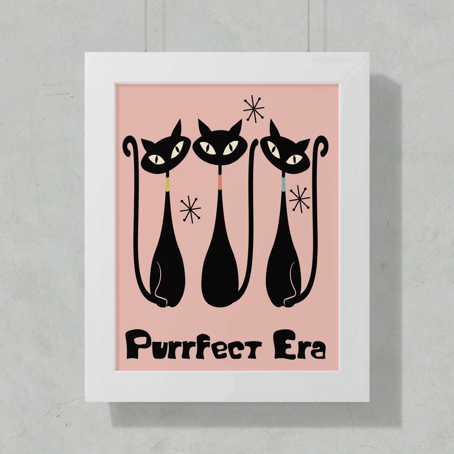 Purrfect Era Charming Cat Decorative Art product