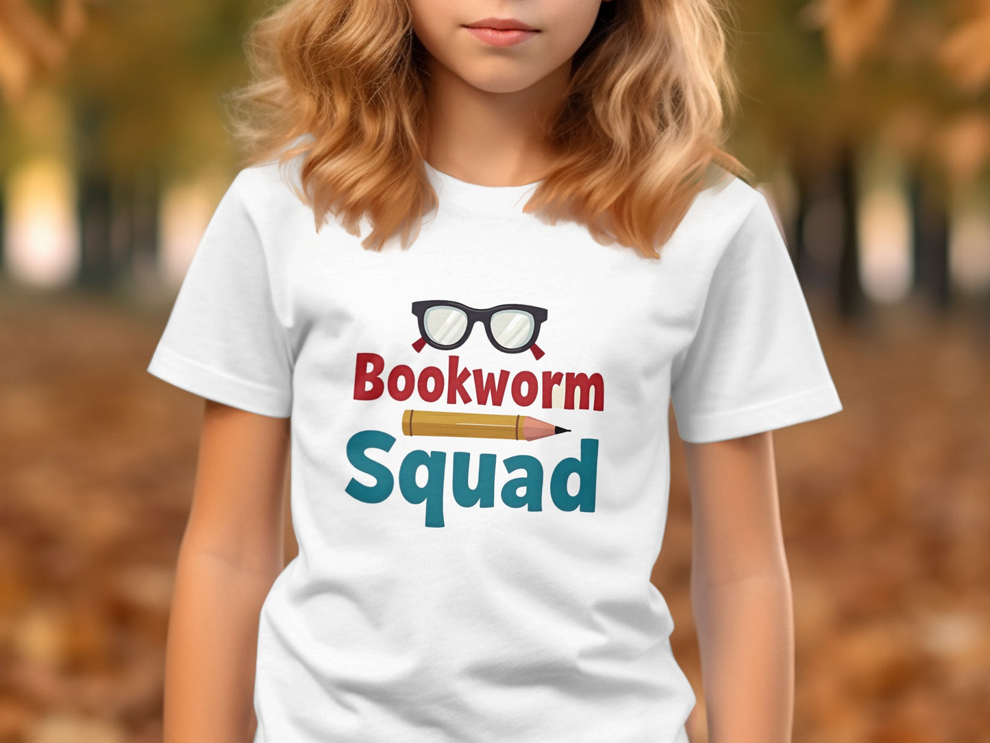 Bookworm Squad Graphic T-shirt for Kids product type