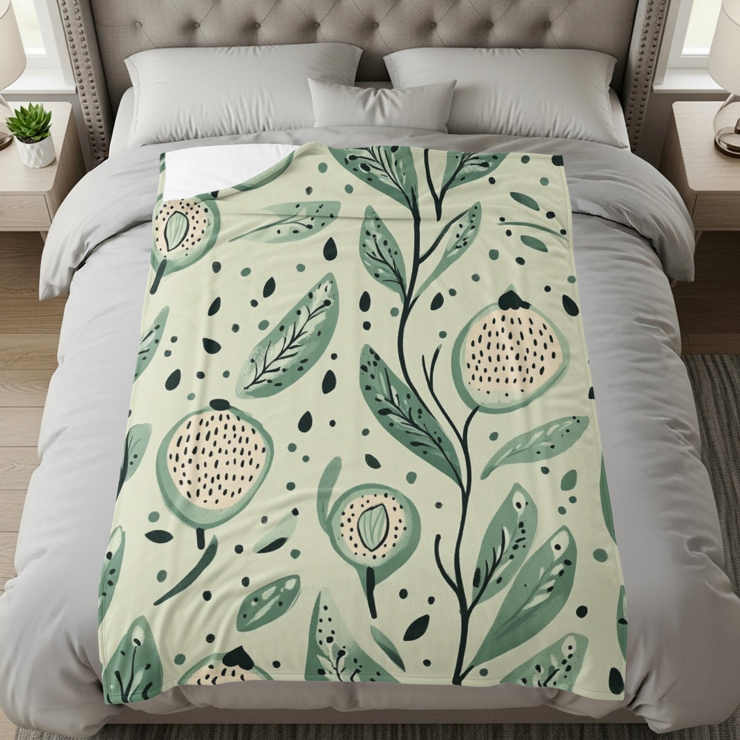 Stylish Botanical Design Cozy Bedroom Decor product type