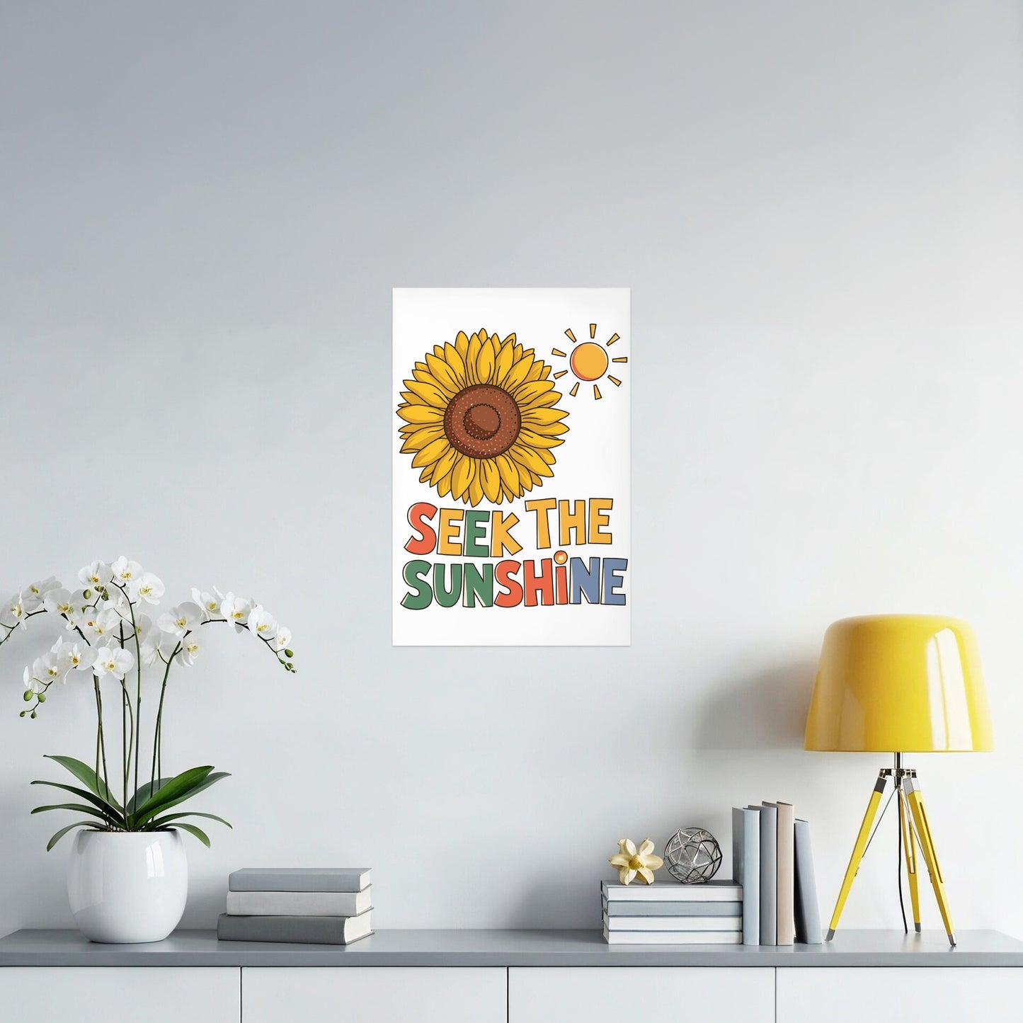 Seek the Sunshine Sunflower Wall Art product