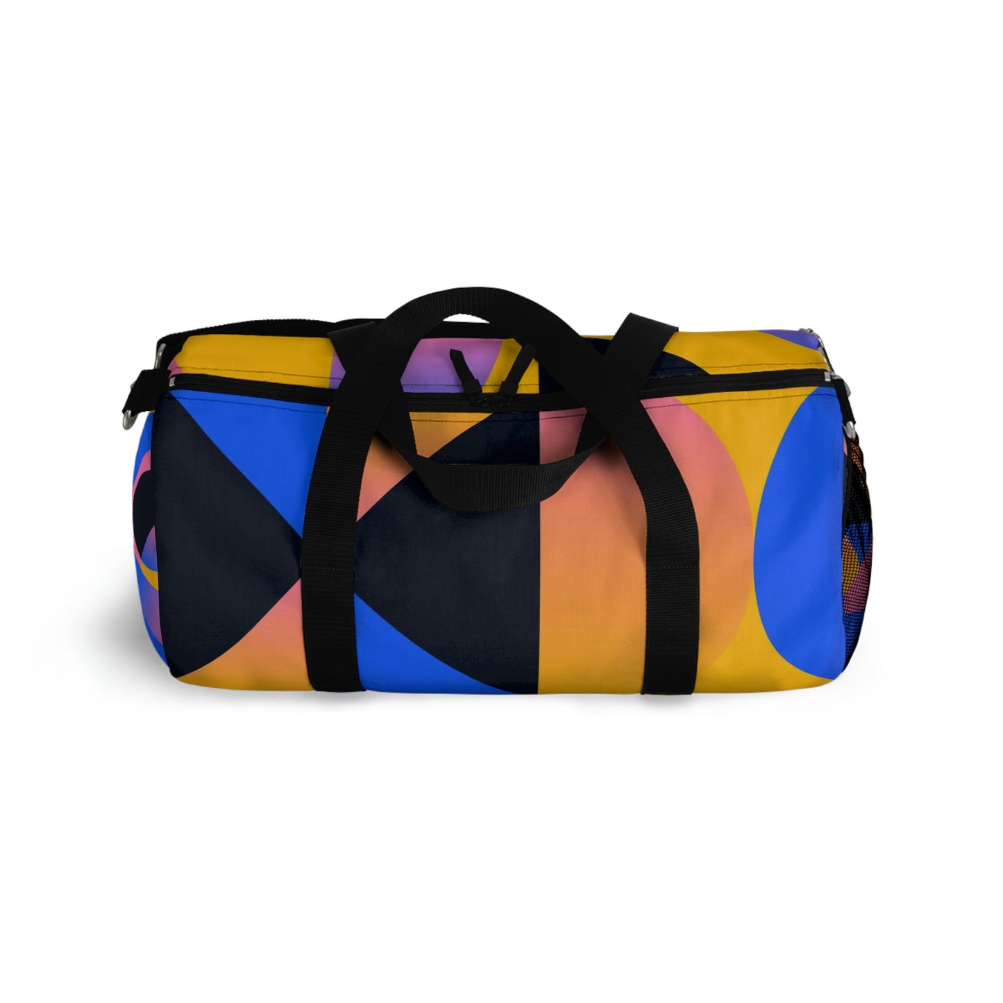 Colorful 90's Duffle Bag, Weekender Duffle Bag, Carry on Travel Overnight Canvas Duffel Bag
