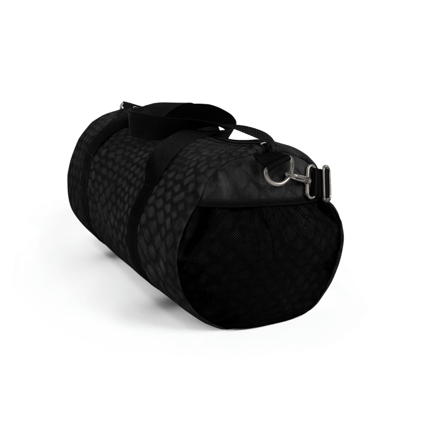 Black Duffle Bag, Weekender Duffle Bag, Carry-on Travel Overnight Canvas Duffel Bag