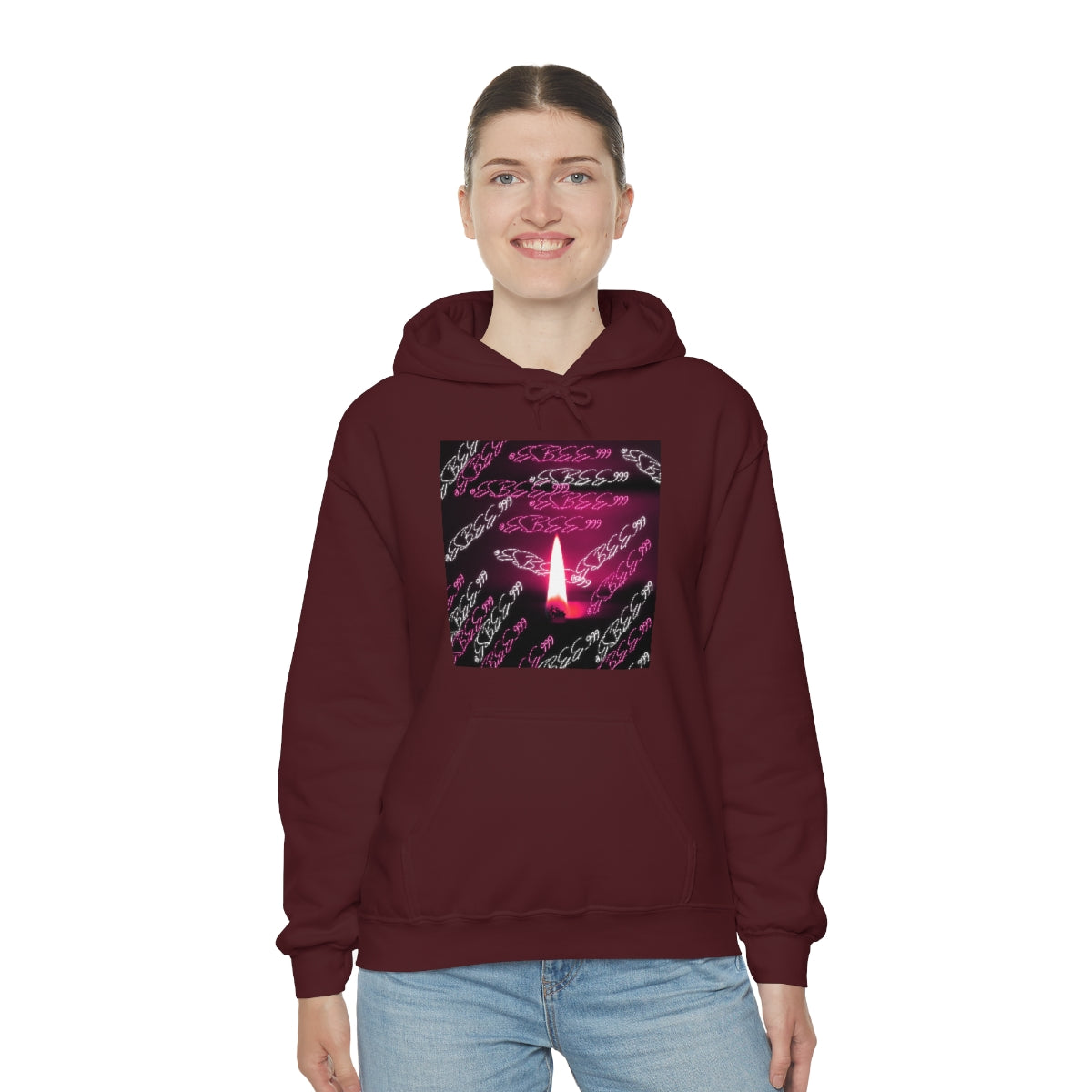 Graphic Hoodies Streetwear Hooded Sweatshirt Men Women Abstract Gildan