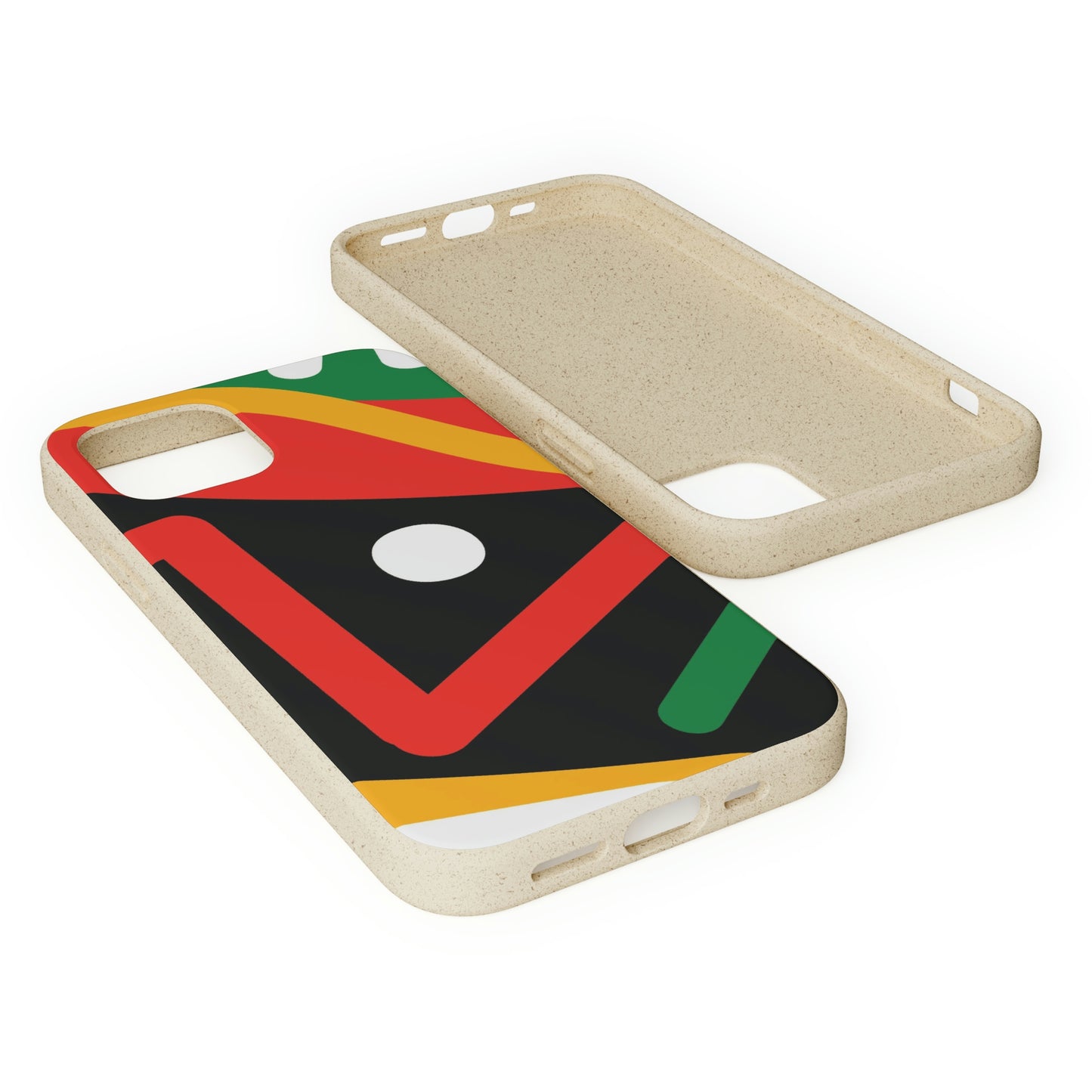 Afrocentric Eco-Friendly Biodegradable Phone Case: Protect Your Device & the Planet"