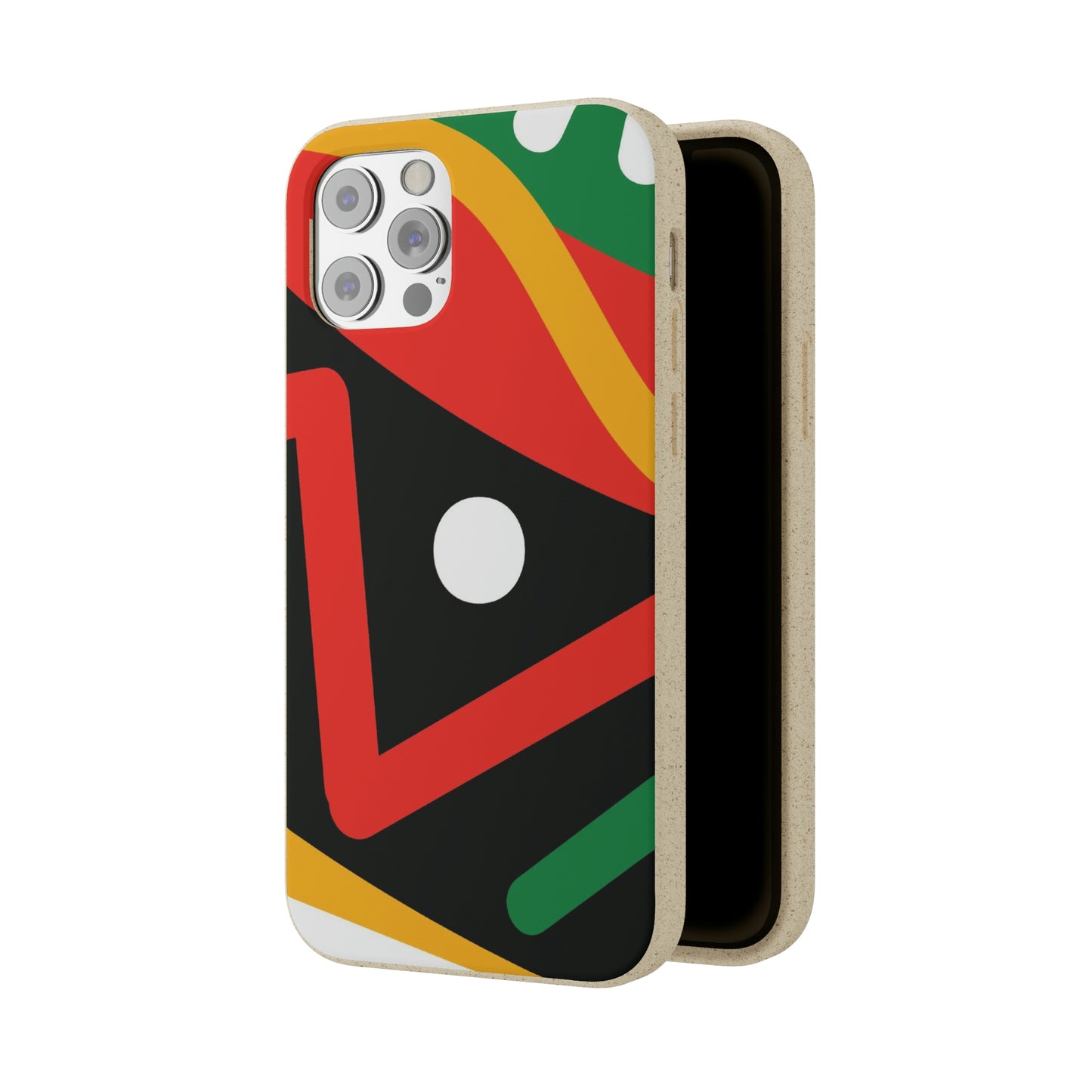 Afrocentric Eco-Friendly Biodegradable Phone Case: Protect Your Device & the Planet"