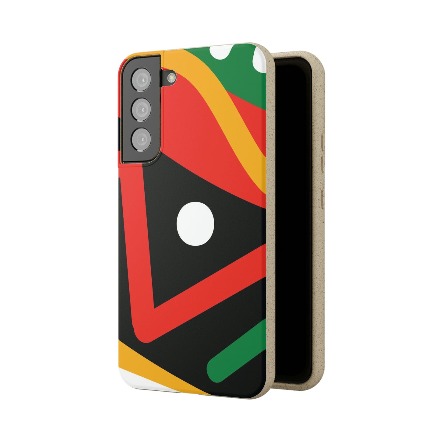 Afrocentric Eco-Friendly Biodegradable Phone Case: Protect Your Device & the Planet"