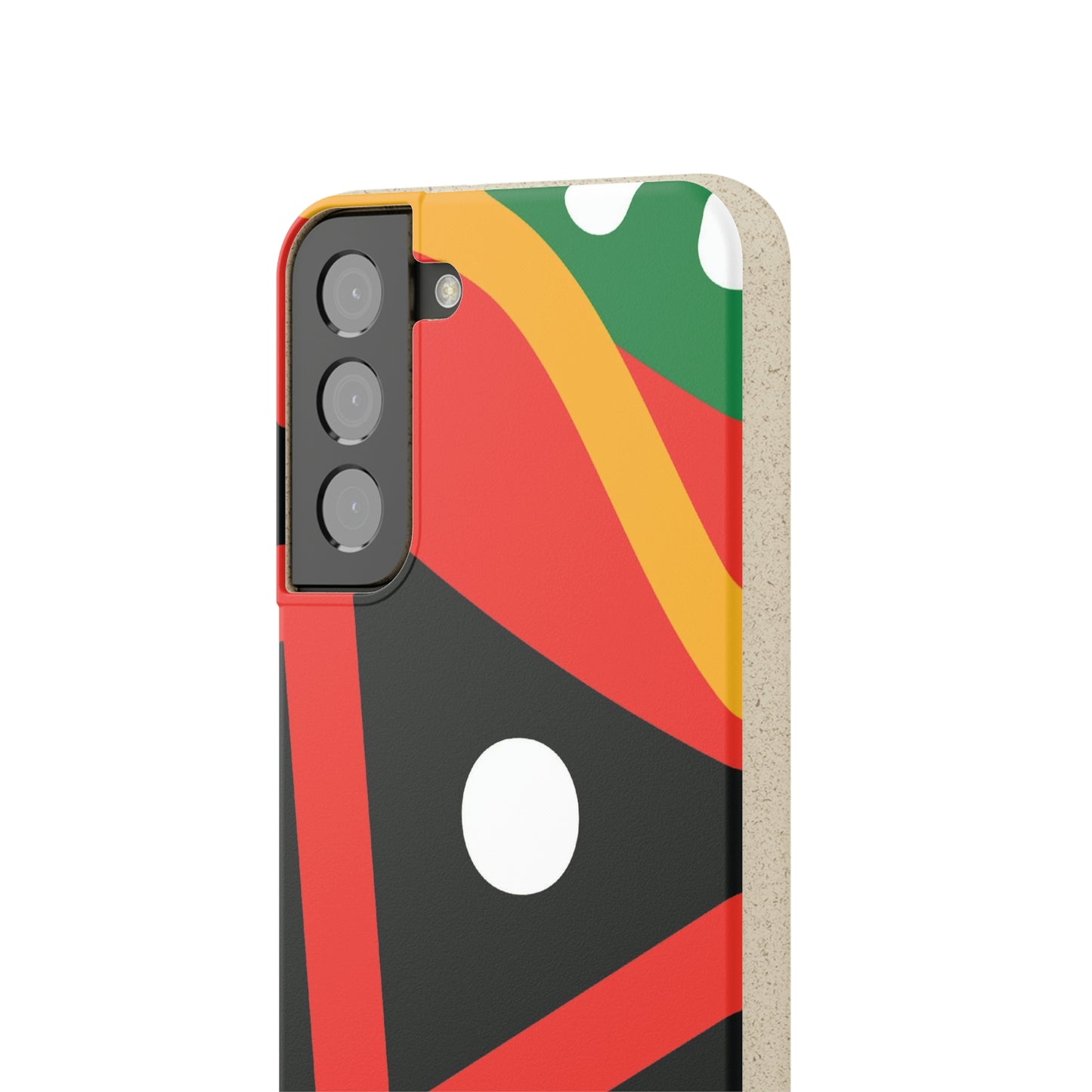 Afrocentric Eco-Friendly Biodegradable Phone Case: Protect Your Device & the Planet"