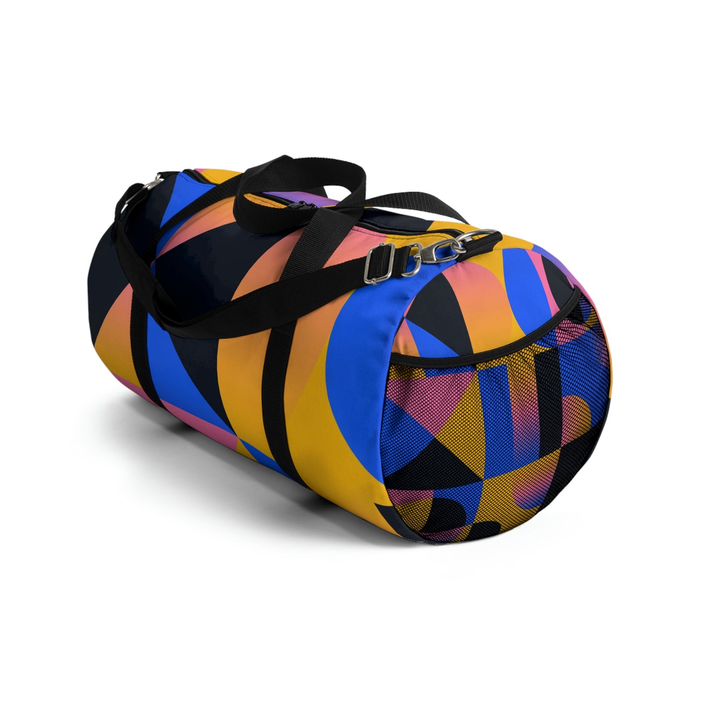 Colorful 90's Duffle Bag, Weekender Duffle Bag, Carry on Travel Overnight Canvas Duffel Bag