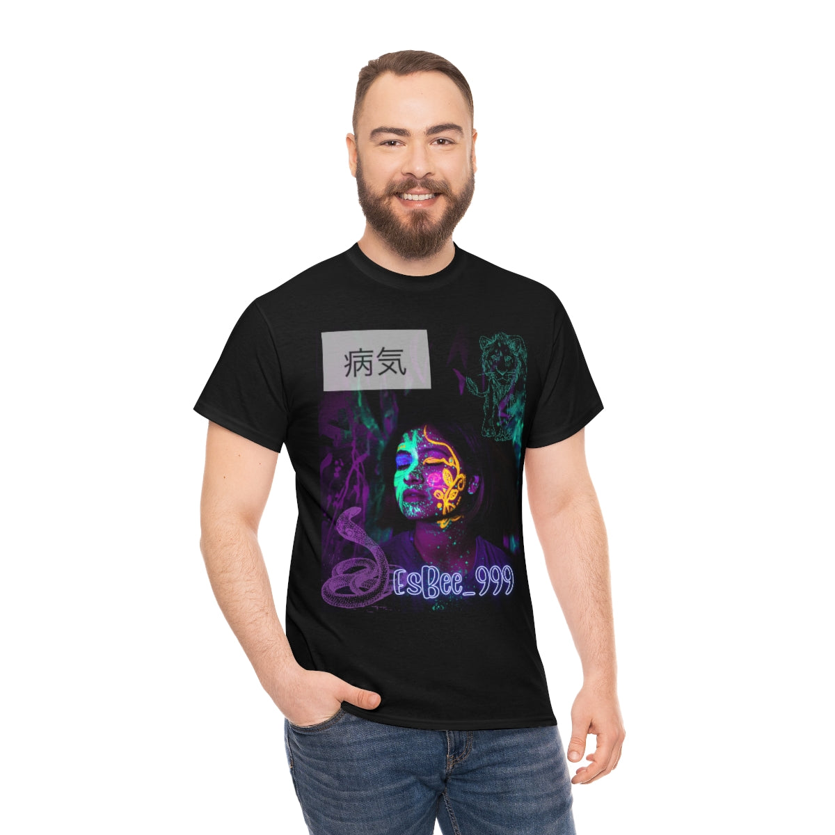 Rave Alternative Streetwear Fashion, Art Print Shirt, Graphic Tee Shirt Unisex