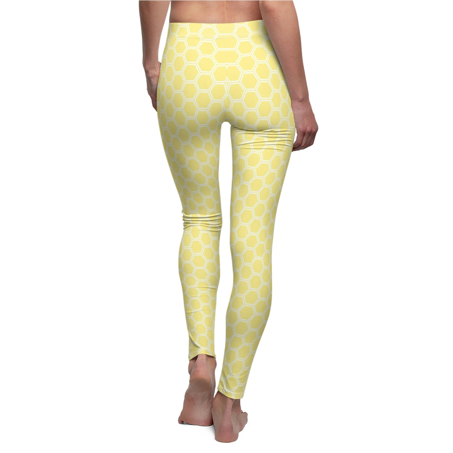 Women's Leggings Yellow Casual Workout Gym Leggins, Sportswear Plus Size