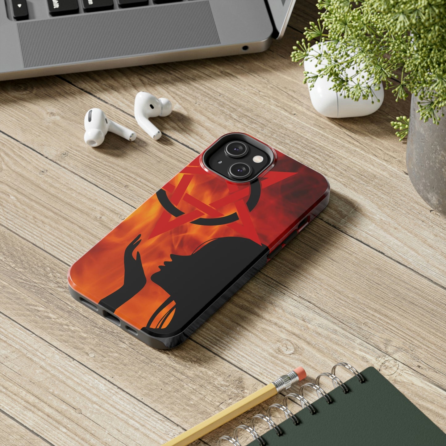 Witchy Phone Case, Gothic Cell Phone Case Cute Cool Tough Phone Case