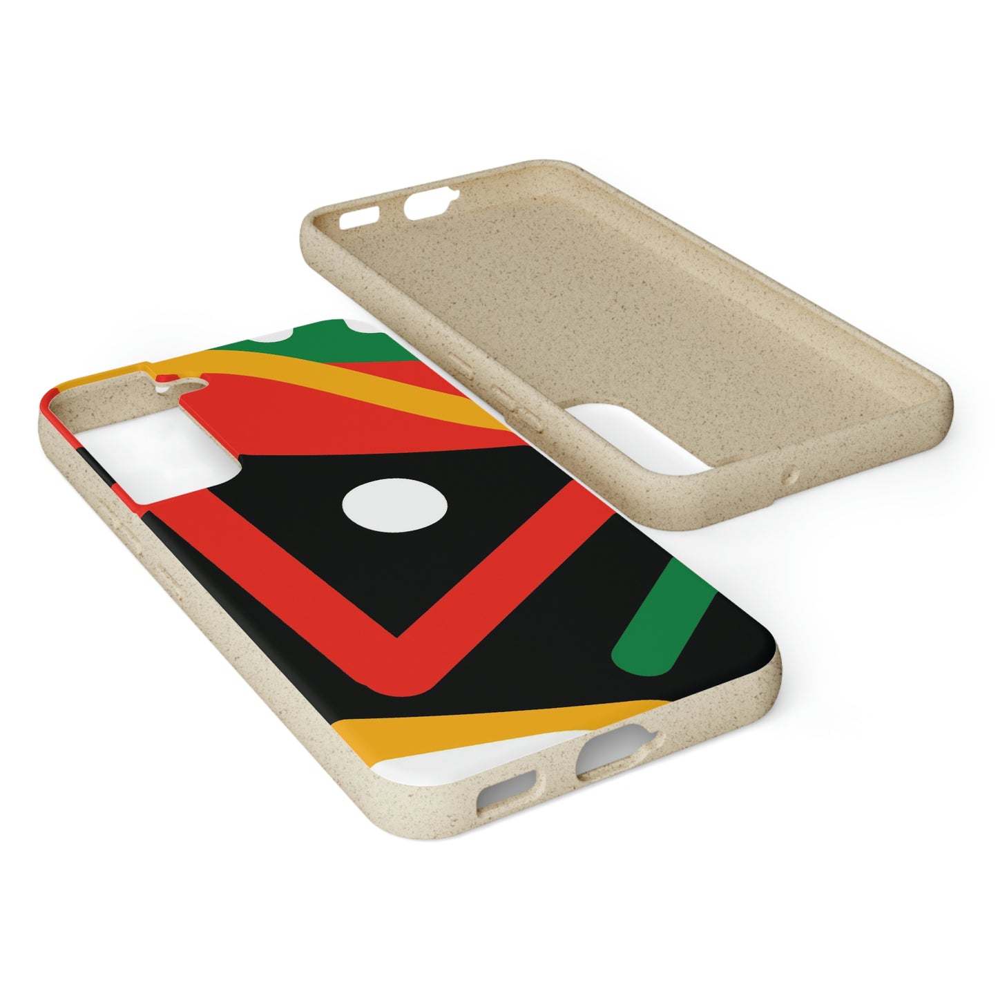 Afrocentric Eco-Friendly Biodegradable Phone Case: Protect Your Device & the Planet"