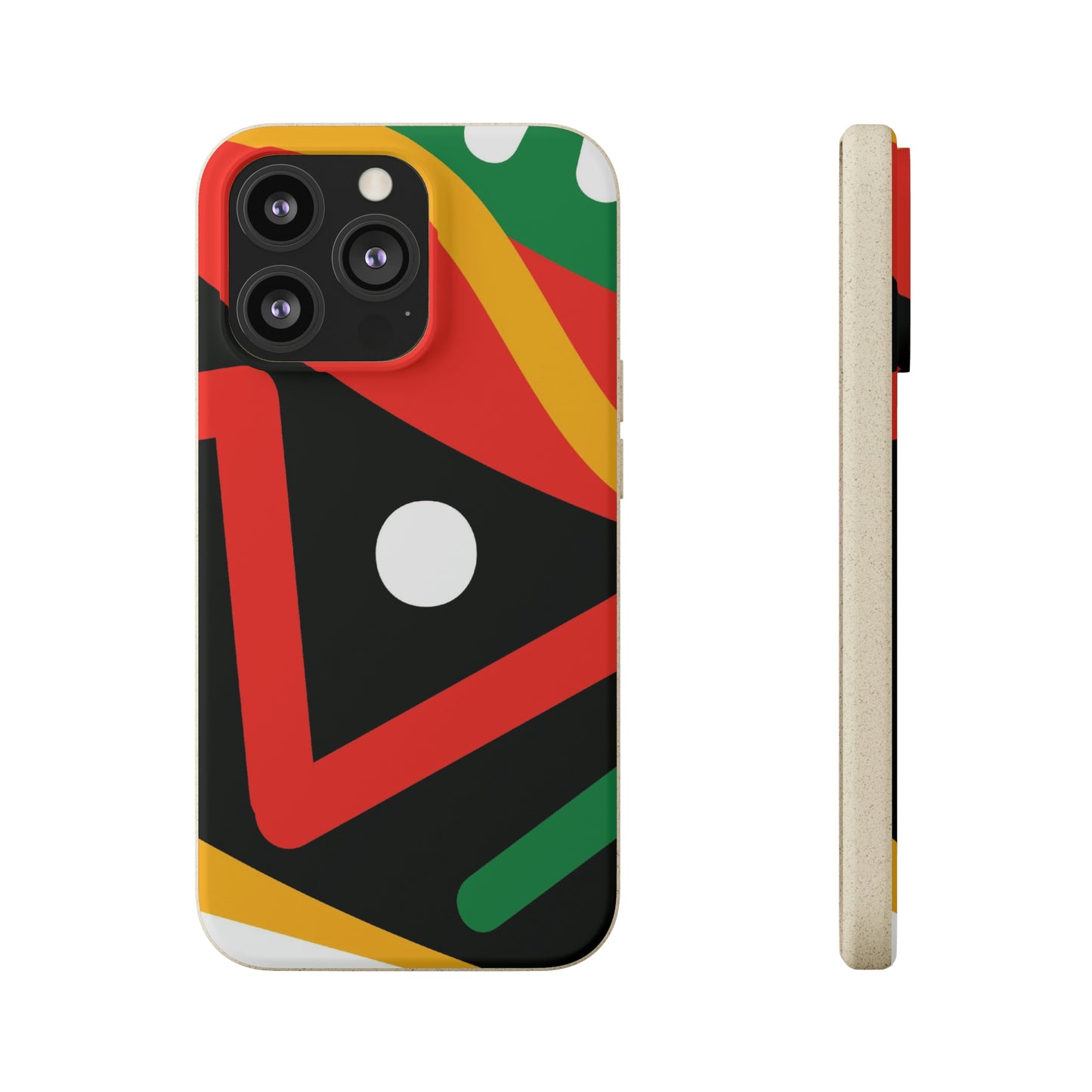 Afrocentric Eco-Friendly Biodegradable Phone Case: Protect Your Device & the Planet"