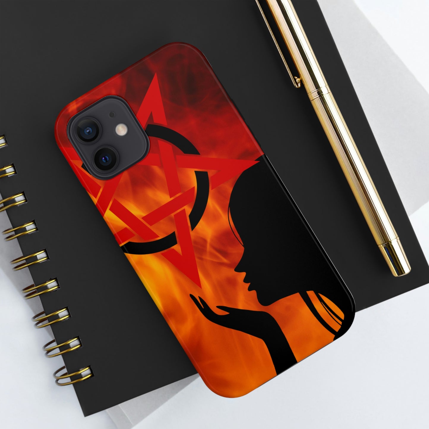 Witchy Phone Case, Gothic Cell Phone Case Cute Cool Tough Phone Case