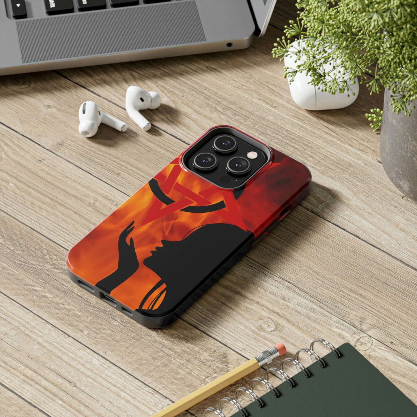 Witchy Phone Case, Gothic Cell Phone Case Cute Cool Tough Phone Case
