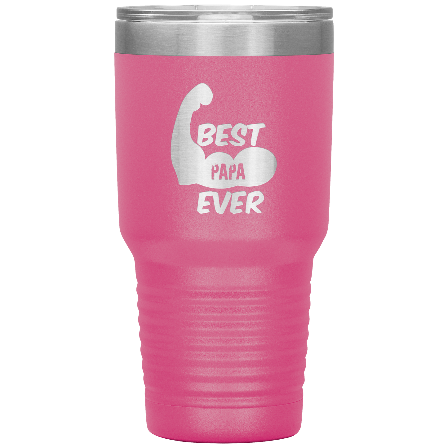 Father's Day GiftTumbler Cup Best Papa Ever Tumbler Gift for Papa Dad Daddy Grandpa