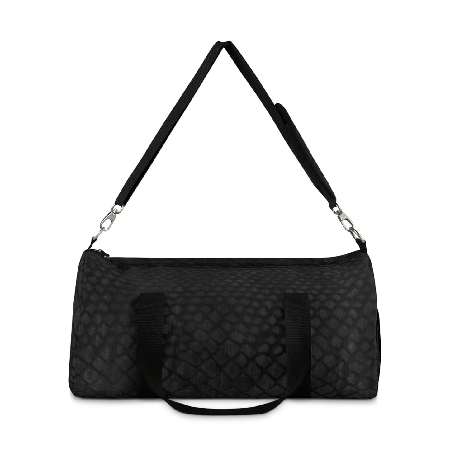 Black Duffle Bag, Weekender Duffle Bag, Carry-on Travel Overnight Canvas Duffel Bag