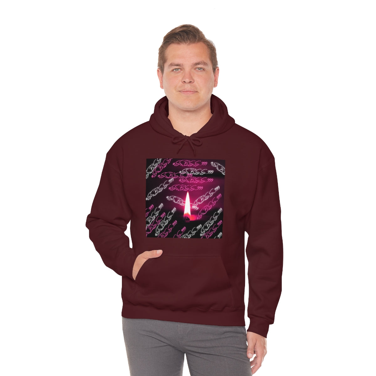 Graphic Hoodies Streetwear Hooded Sweatshirt Men Women Abstract Gildan