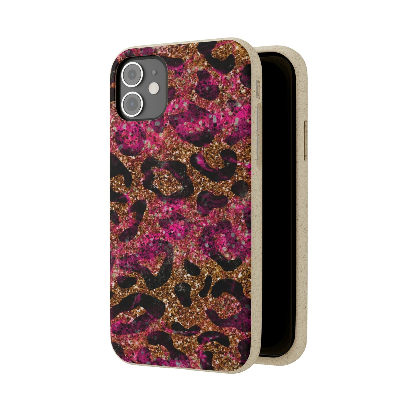 Animal Print Eco-Friendly Biodegradable Phone Case: Protect Your Device & the Planet"