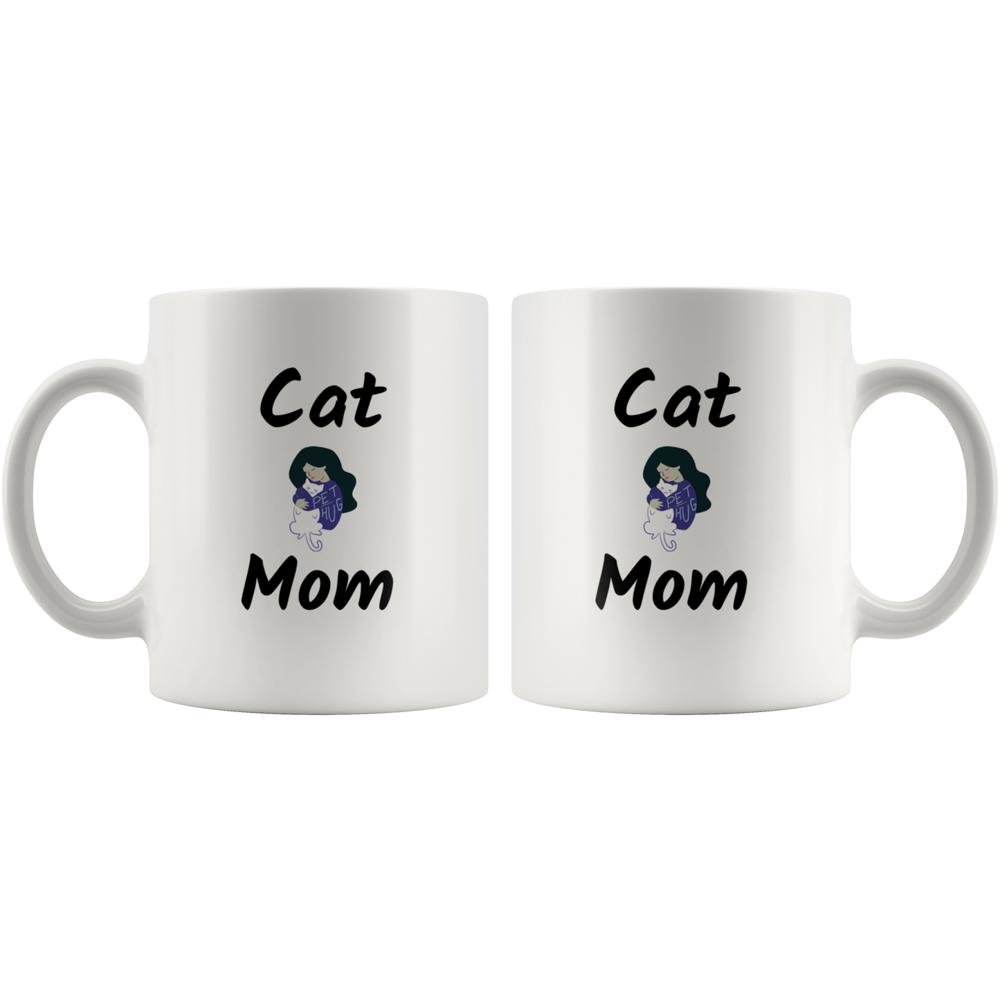 Cat Mom Coffee Mug Birthday gift Cat owner gift Cat lover Mug Ceramic Custom Cat Mom gift