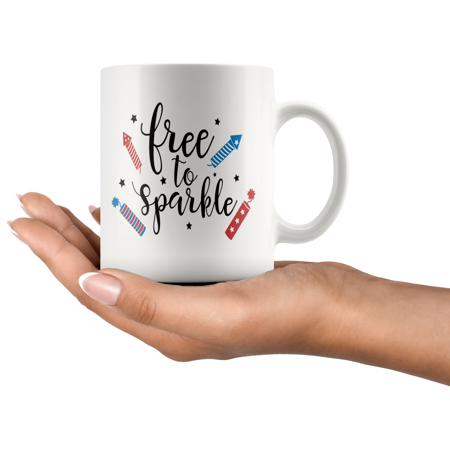 4th of July coffee mug Patriotic gift for men women summer home decor custom mug