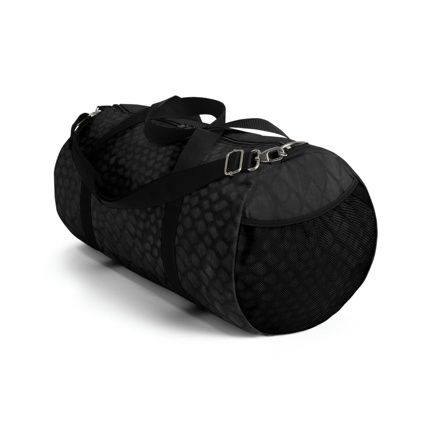 Black Duffle Bag, Weekender Duffle Bag, Carry-on Travel Overnight Canvas Duffel Bag