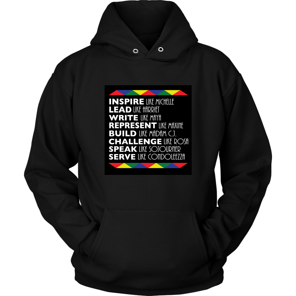 Black History Hoodie-African American History Hoodie-Black leaders women-Custom Hoodies