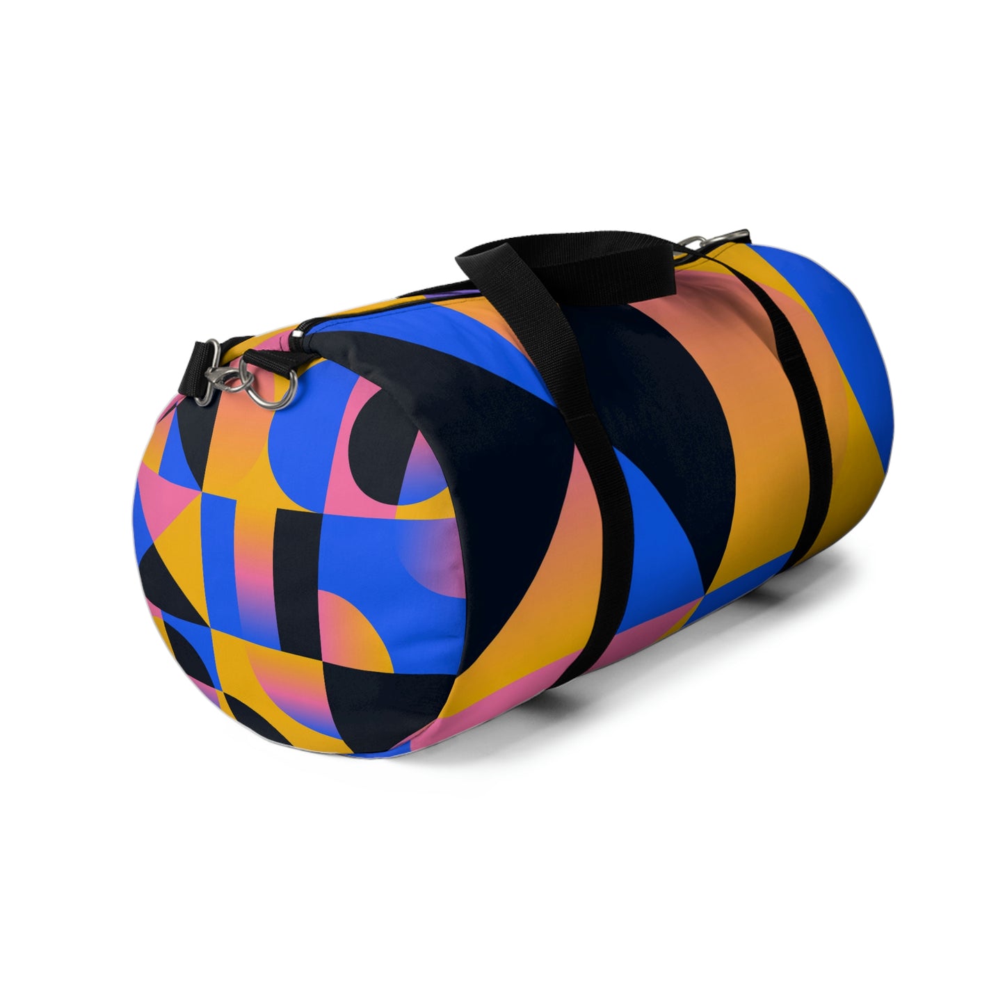 Colorful 90's Duffle Bag, Weekender Duffle Bag, Carry on Travel Overnight Canvas Duffel Bag